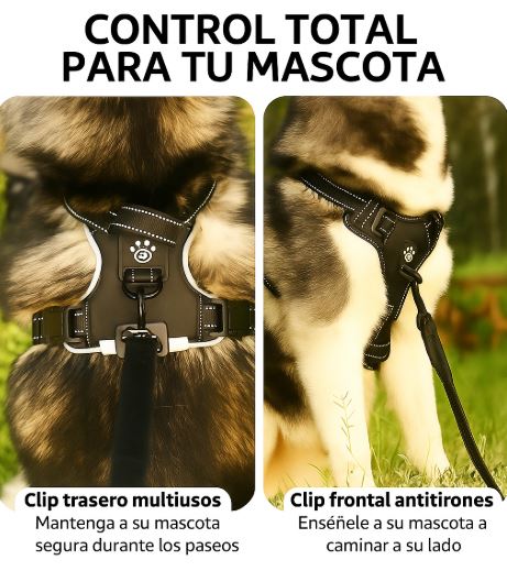 Arnés LED Antitirones Ergonómico